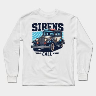 Police Car Long Sleeve T-Shirt